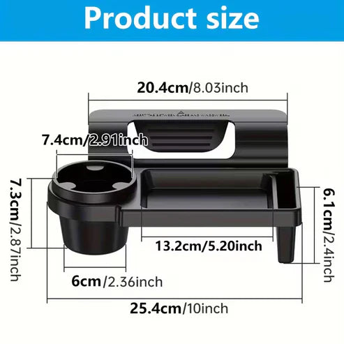 Car Armrest Mobile Phone & Cup Holder